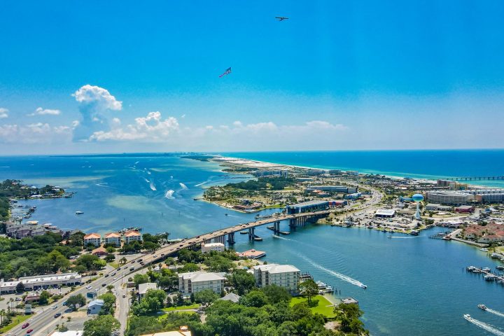 Fort Walton Beach Florida Drone Aerial