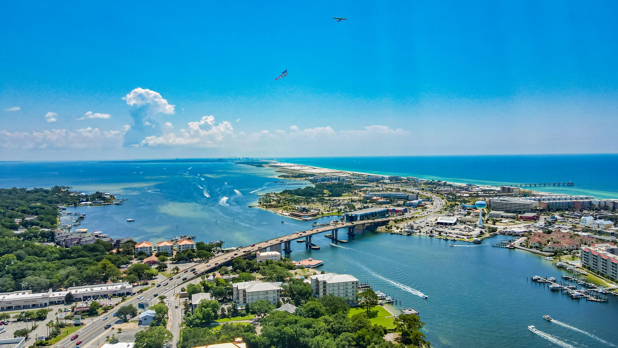 Fort Walton Beach Florida Drone Aerial